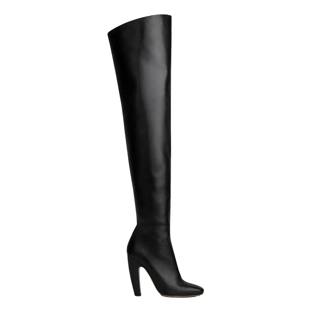Thigh High Leather Boots